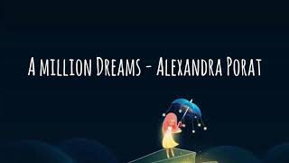 A Million Dreams  Cover oleh Alexandra Porat [upl. by Ymeraj561]