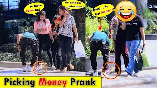 Money Picking Prank Part 03  Bhasad News  Pranks in India 2023 [upl. by Eachern]