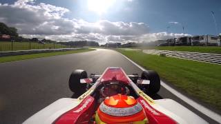 Brands Hatch Race Start and Lap BRDC F4 [upl. by Brunelle396]