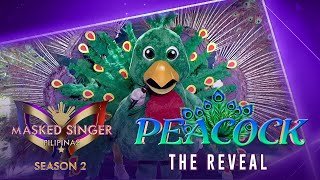 UNMASKED Sino Nga Ba Si Peacock  Episode 3 The Reveal  Masked Singer Pilipinas Season 2 [upl. by Yrahca]