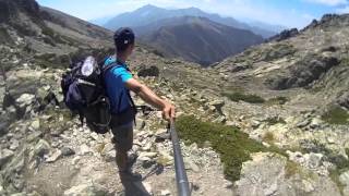 GR20  GoPro  De Calenzana à Conca en 13 jours  Août 2015 [upl. by Haridan396]