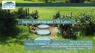 Septic Systems and Our Lakes [upl. by Llerdnod]