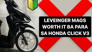 HONDA CLICK V3  UPGRADES LEVEINGER MAGS EKIS NGA BA [upl. by Don]