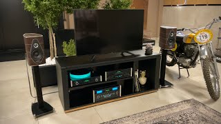 Sonus faber amp McIntosh with Bassocontinuo rack “Itabashi 30” Zen Line 4Kᵁᴴᴰ [upl. by Beverley]