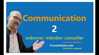 donner des ordres interdire conseiller  communication 2 [upl. by Yarazed]