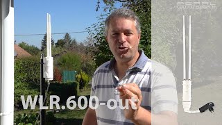 Antenne répéteur wifi outdoor WLR600out  600 Mbps PEARLTVFR [upl. by Uahsoj992]