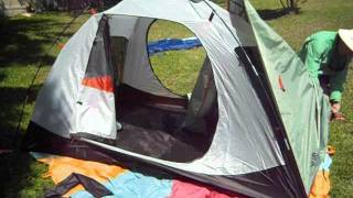 Alps Mountaineering Meramac 2 Backpacking Tent PItch Ten Minute Tent [upl. by Eceinwahs]