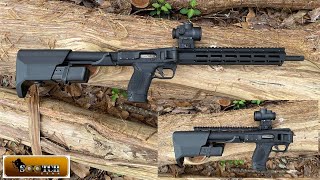 SampW MampP FPC 9mm Folding Carbine Full Review [upl. by Batista761]