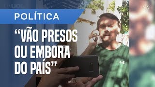 BOLSONARO DIZ QUE MARGINAIS VERMELHOS SERÃO BANIDOS DO BRASIL [upl. by Alina]