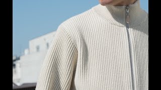 LOFTMAN Exclusive Yonetomi Rigid Cashmere Drivers Knit [upl. by Ardekan]