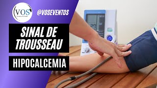 Sinal de Trousseau de Hipocalcemia  Sinais clássicos na medicina [upl. by Terr979]