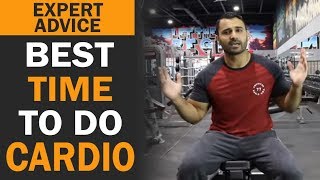 Best Time to do CARDIO Hindi  Punjabi [upl. by Eibrab]