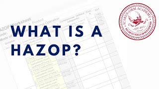 What is a HAZOP A Crash Course [upl. by Lux]