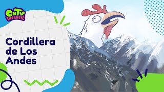 Geografía de Chile para niños Cordillera de Los Andes [upl. by Peggi]