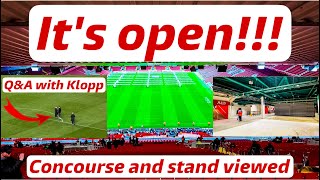 The Anfield Road Stand is finally open at Liverpool FC’s Anfield Road Expansion Update [upl. by Anelle492]