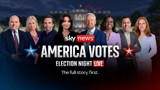 US Election Night on Sky News [upl. by Danieu]