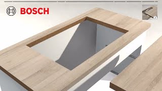 Bosch Venting Hob Installation – Unducted Recirculation [upl. by Kcirddot959]