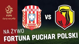 Fortuna Puchar Polski RESOVIA – JAGIELLONIA BIAŁYSTOK RETRANSMISJA [upl. by Madel]