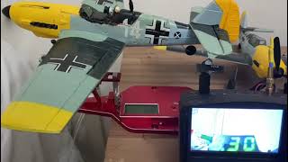 Volantex RC mini planes FPV Messerschmitt BF109 [upl. by Weide506]