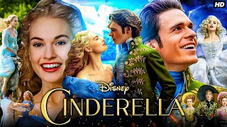 Cinderella Full Movie  Lily James  Richard Madden  Cate Blanchett  Review amp Facts HD [upl. by Htidirem]