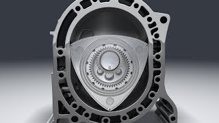 How a Rotary Engine Works [upl. by Aetnahc]