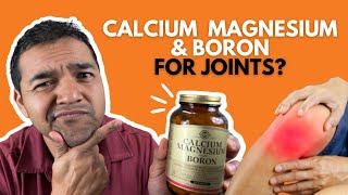 Calcium Magnesium amp Boron By Solgar As A Joint Supplement  Honest Physical Therapist Review [upl. by Magnus]