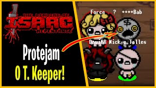 APARECEU UM TAINTED KEEPER NO MODO ONLINE  The Binding of Isaac Repentance  1083 PTBR [upl. by Elleynod]