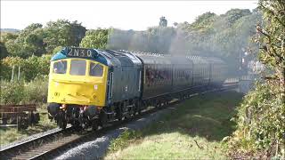 25262 leaving Bewdley 5th October 2024 [upl. by Ecilahc]