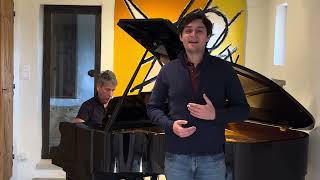 4K HQ L’heure exquise  Reynaldo Hahn  Nicolas Dosch Ténor [upl. by Miksen966]