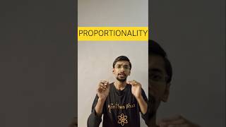 proportionality meaning in detail physics jee neet exam learning shorts GyanFreedom [upl. by Neellek]