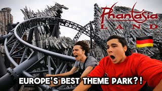 Is Phantasialand the BEST Theme Park in Europe 🇩🇪 Phantasialand Pt 1 Europe Tour 2024 [upl. by Drucill]