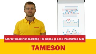 Schroefdraad standaarden  Hoe bepaal je een schroefdraad type  Tameson [upl. by Orpha]