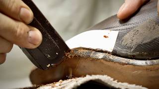 Making HANDMADE Classic Loafers in Museum Calf Leather [upl. by Sheila]