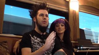 Static X Interview with Wayne and Tera Wray Static  Full HD 1080p StaticX StaticX [upl. by Naves]