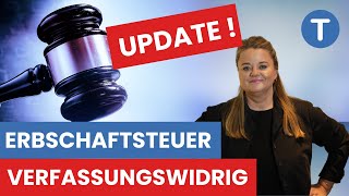 Erbschaftsteuer verfassungswidrig UPDATE zum Musterprozess [upl. by Yreffej]