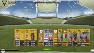 Let´s Play  Fifa 13  Ultimate Team 2  Gold Pack Opening  2 x 75k  Web App [upl. by Ihcehcu]