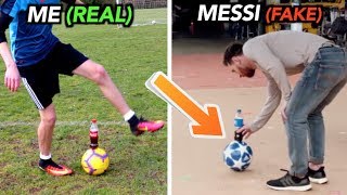 Footballers FAKED these Tricks But I did them for REAL [upl. by Candace]