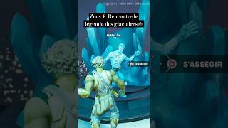 Zeus vs legende glaciaire fortnite [upl. by Leirbag]