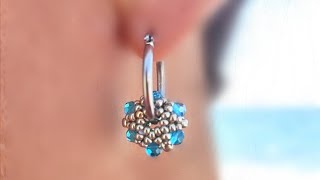 DIY Pandorine per Cerchi Bracciali Collane quotSapore di marequot in 5 minuti orecchini earrings [upl. by Mitzie]