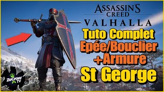 Assassins Creed Valhalla  Comment obtenir lARMURE ST GEORGE [upl. by Irahcaz]