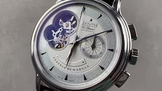 Zenith El Primero Chronomaster T Open 030240402102C495 Zenith Watch Review [upl. by Dionisio]