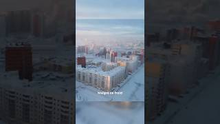 La ville la plus froide du monde  Yakoutsk [upl. by Nnayrrehs140]