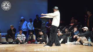 FIREBAC vs INXI  INFINITE POPPING 2019  STYLESampCONCEPTS FIRST STAGE [upl. by Lusar]