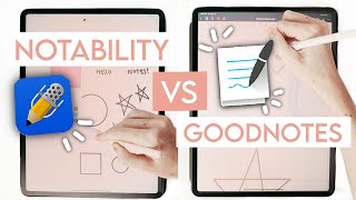 NOTABILITY VS GOODNOTES 5  Best iPad NoteTaking App 2021 [upl. by Sesmar]