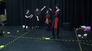 Year 10 GCSE Drama Epic Theatre project  Poverty  performance 1 [upl. by Htnamas]