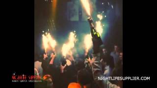 Champagne Sparklers  Champagne Bottle Sparklers For Your Nightclub [upl. by Aenit305]