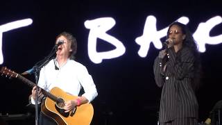 FourFive Seconds  Paul McCartney amp Rihanna  Desert Trip Indio CA 101516 [upl. by Zebedee696]