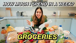 What I Spend For My GROCERIES Living In Canada 🇨🇦  Family of Two [upl. by Remmos]