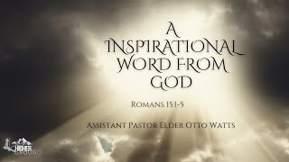 A Inspiration Word from God  Morning Worship Service [upl. by Samid653]