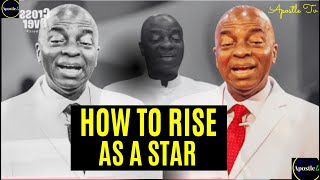 Bishop David Oyedepo  What To Do To Rise As A Star [upl. by Mitchael]